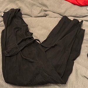 Universal Thread Black Jean Jumpsuit